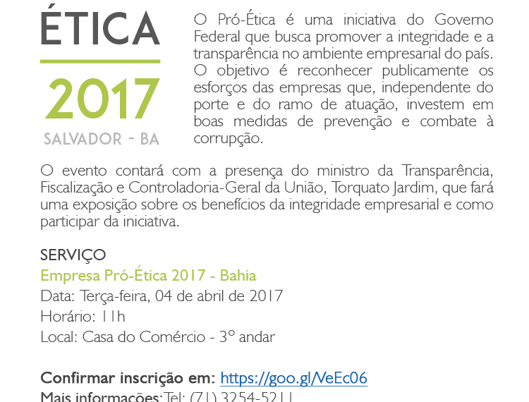 Empresa Pró-Ética 2017