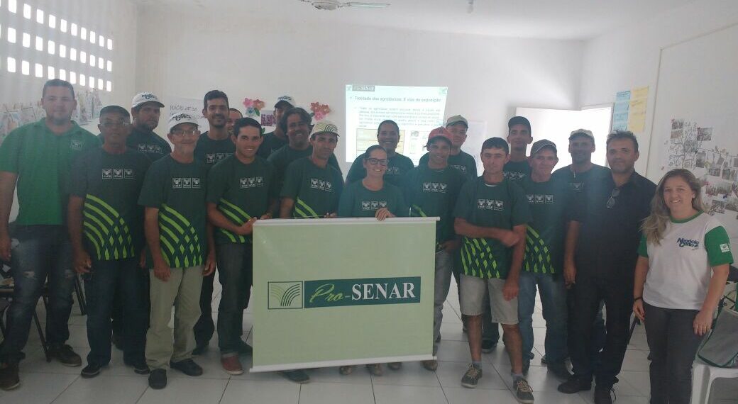 Produtores de leite do município de Pé de Serra participam de módulo de FPR do Pro-Senar