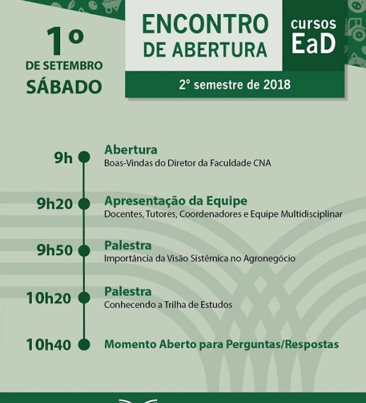 Senar realiza encontro para marcar início das aulas do segundo semestre da Faculdade CNA