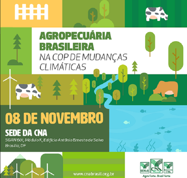 CNA debate ações do setor para cumprir metas climáticas