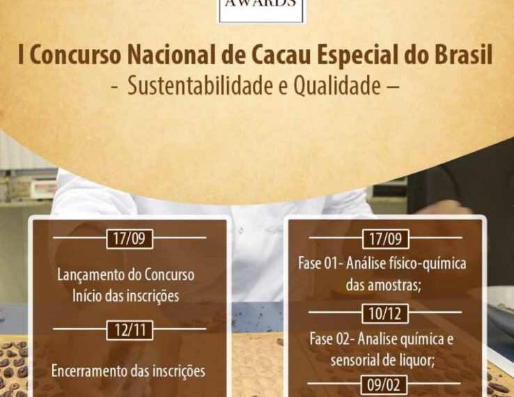 Primeiro Concurso Nacional de Cacau Especial do Brasil acontece na Bahia