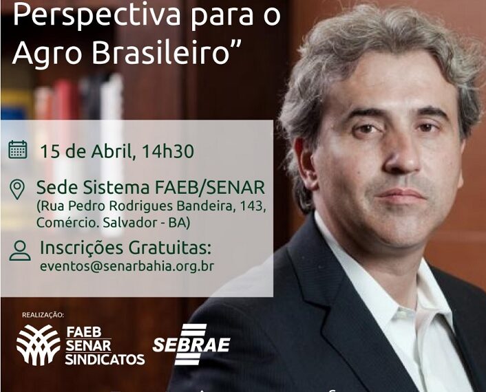 Alexandre Mendonça de Barros faz palestra gratuita em Salvador