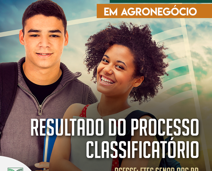 Confira a lista de aprovados na seleção do Curso Técnico em Agronegócio do Senar