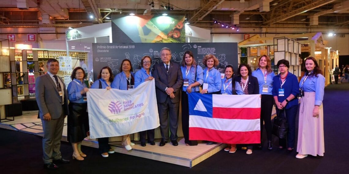 Comitiva da Bahia recebe Presidente da CNA e Diretor do Senar Central no 4º. Congresso Nacional das Mulheres do Agronegócio