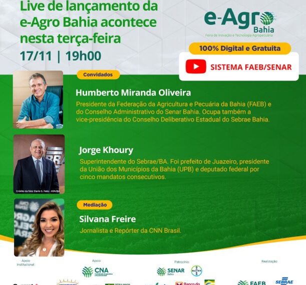 Lançamento Oficial e-Agro Digital 2020