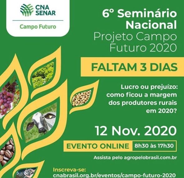 Em 2020, Projeto Campo Futuro levantou custos de produção de 22 atividades agropecuárias