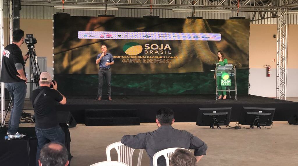 Presidente do Sistema Faeb participa da Abertura Nacional da Colheita da Soja