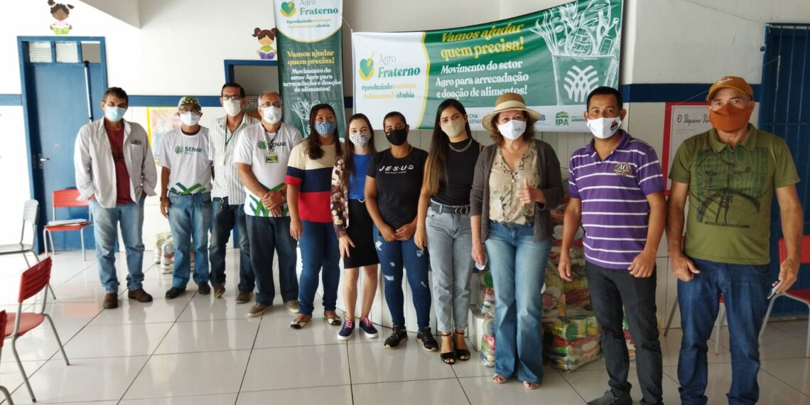 Campanha Agro Fraterno leva cestas de alimentos para Boa Nova