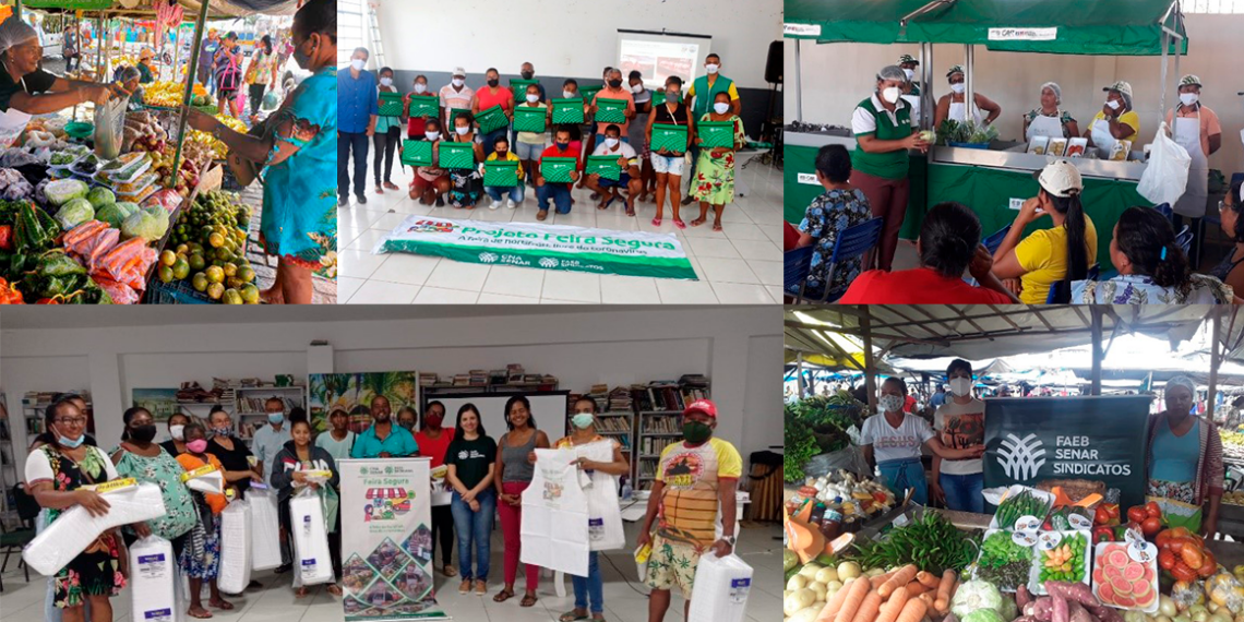 Mais cinco municípios baianos receberam o Projeto Feira Segura e Viva a Feira