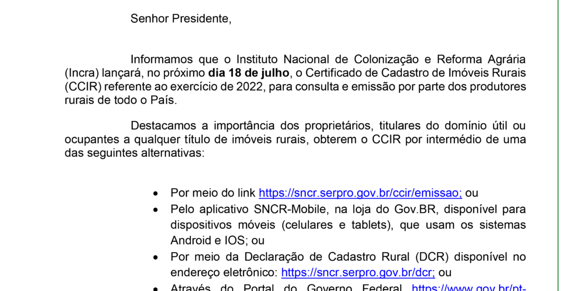 CARTA CIRCULAR Nº 83-2022-CNA