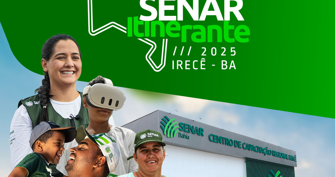 CURSOS FAEB/SENAR ITINERANTE 2025 – IRECÊ – BA