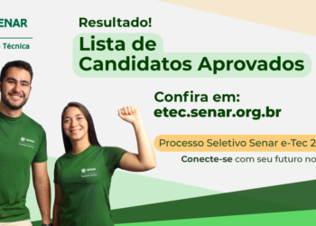 Confira a Lista de Candidatos Aprovados no Processo Seletivo Senar e-Tec 2026.1: