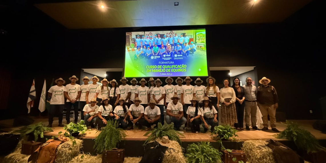 Primeira turma do Brasil do Senar Qualifica – Manejo de Equinos recebe certificação em Feira de Santana