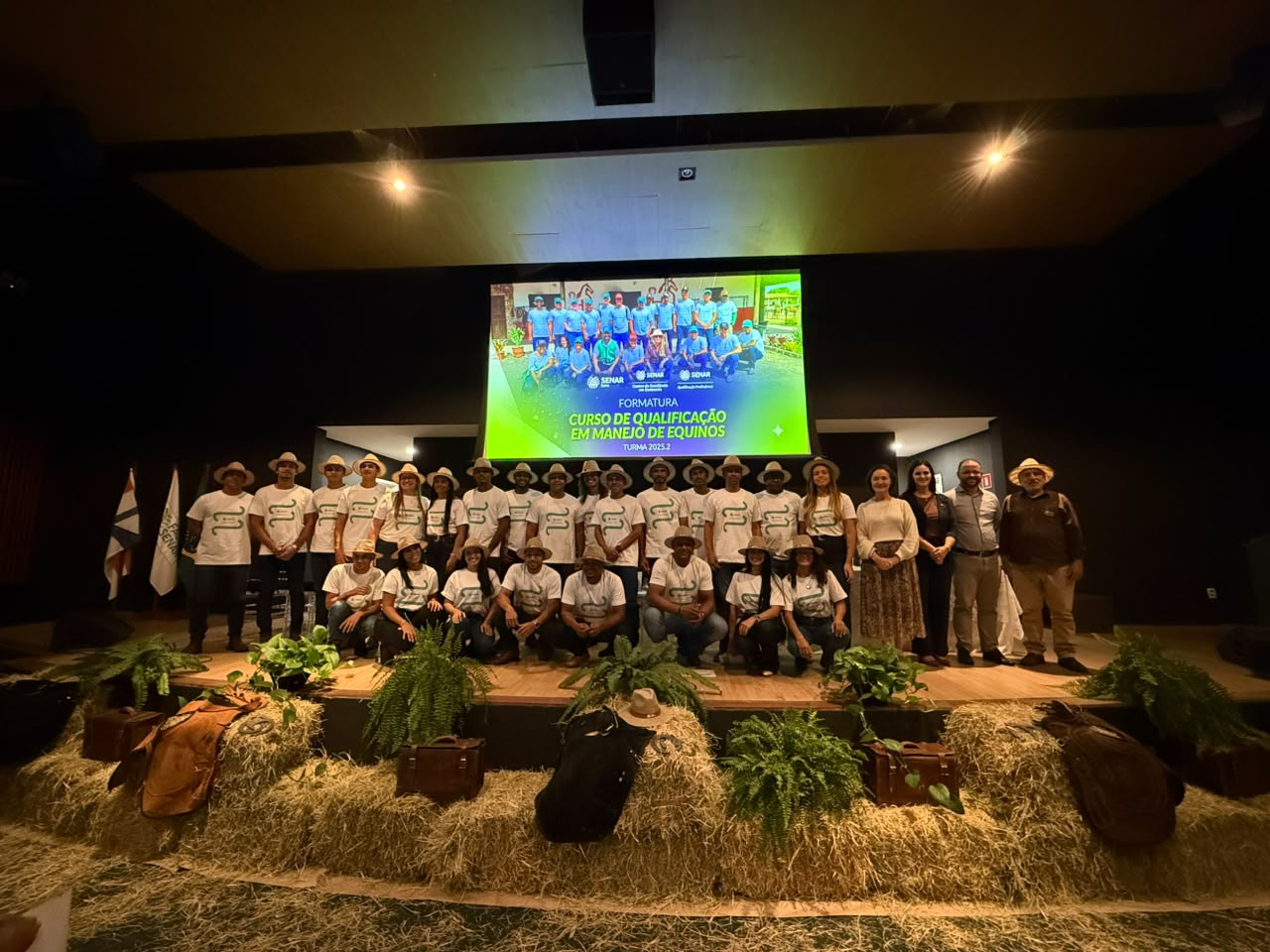 Primeira turma do Brasil do Senar Qualifica – Manejo de Equinos recebe certificação em Feira de Santana