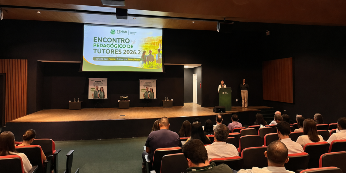 Senar Bahia realiza Encontro Pedagógico de Tutores 2026.2