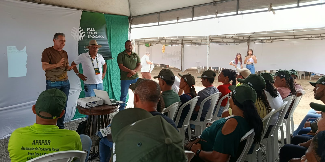 Sistema Faeb/Senar promove palestra sobre estratégias para alimentação do rebanho durante a seca na ExpoIpirá